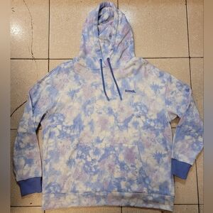 Bench branded hoodie blue & purple tie-dye pattern **Has never been Worn**